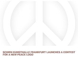 Contest for a new peace logo / Concorso per un nuovo logo per la pace | The Schirn Kunsthalle Frankfurt, > 08 MAY 2017