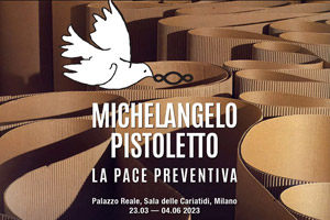 Michelangelo Pistoletto.  La Pace Preventiva | Palazzo Reale, Sala delle Cariatidi, Piazza Duomo, 12 - Milano