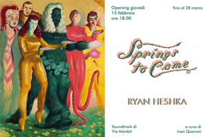 Ryan Heshka. Springs to Come | Antonio Colombo Arte Contemporanea, Via Solferino, 44 - 20121 Milano