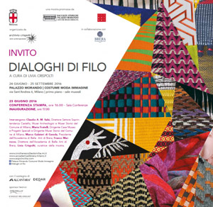 Dialoghi di filo | Palazzo Morando | Costume Moda Immagine |   27 NOV. 2016 | Via Sant'Andrea 6 - Milano