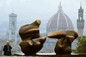 Henry Moore in Florence | Piazza della Signoria - Firenze / Sagrato dell'Abbazia di San Miniato al Monte - Firenze