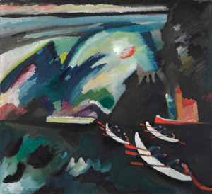 Vasilij Kandinskij: Lago. 1910 | La Rivoluzione russa da Djagilev all'Astrattismo | Palazzo Attems Petzenste, Via Edmondo De Amicis, 2 - Gorizia