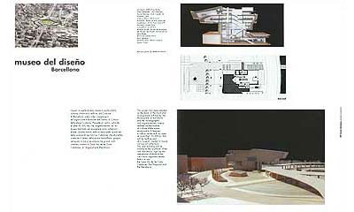 2001 / MBM Arquitectes: Josep Martorell, Oriol Bohigas, David Mackay / Museo del Diseo, Barcelona